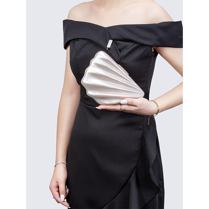 Evening Bags Latest Women's Party Bag Brand Purse Luxury Designer Clutch Handbag Champagne Shoulder Crossbody Acrylic Dıy Shiny