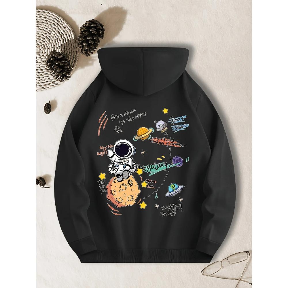 

Men s Casual Cap Sweatshirt With geometric print and machine washable kangaroo Bag Y2k sweatshirt S