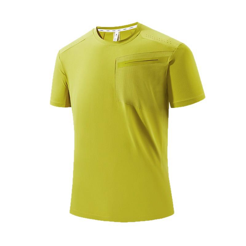 Men's Quick-Dry Breathable Fitness T-Shirt - Short Sleeve for Running & Exercise