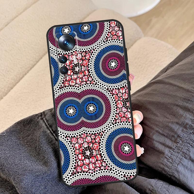 African Wax Print For Xiaomi POCO C65 F5 X5 X4 X3 Pro F3 F4 M5s Mi 14 13 Pro 11T 12T 13T 12 Lite Phone Case