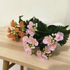 Small Jasmine Flower Garden Pot With Plastic And Silk Material For Outdoor Decor And Photography Props