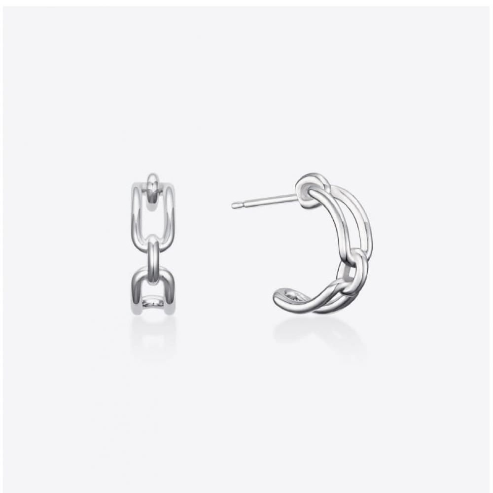 Miss Green Marilyn Mini Chain Tube Earrings