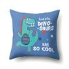 Cute Cartoon Dinosaur Pillowcase  Animal Polyester Cushion Cover Waist Throw Sofa Home Decoration Pillow Cases