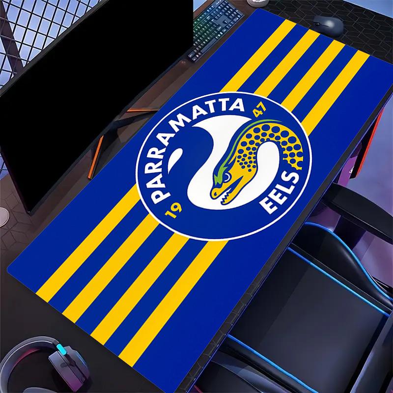 Parramatta Eels Print Cushion Non-slip Laptop Tablet Big Mousepad XXL Mat Mini PC Playmat With Lock edge