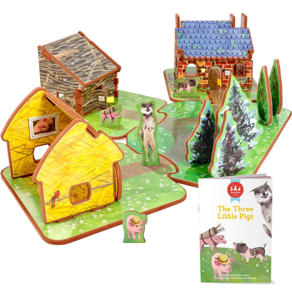 Storytime Toys Story Dollhouse Three Little Pigs SY33 (STORYTIME TOYS)