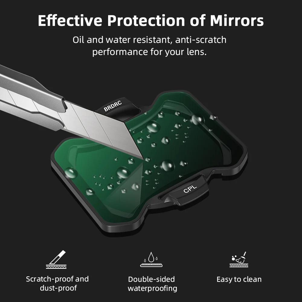 BRDRC Lens Filters Set  for DJI Avata 2 Drone UV/CPL/ND 8 15 32 64 Neutral Density Optical Glass Quick Release Accessories