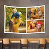 Custom Tapestry Upload Images/Text Customized Tapestry Wall Hanging Backdrop for Bedroom Dorm Wedding Multiple Sizes