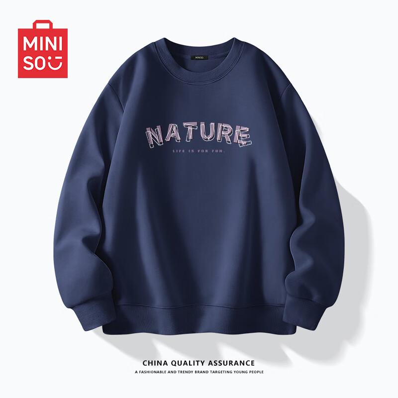 

Men s Trendy Letter Print Crewneck Pullover Sweatshirt