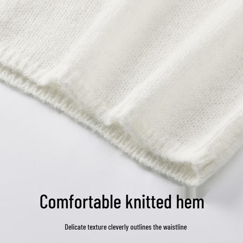 FivePlus Women's Simple Long Sleeve Knit Top