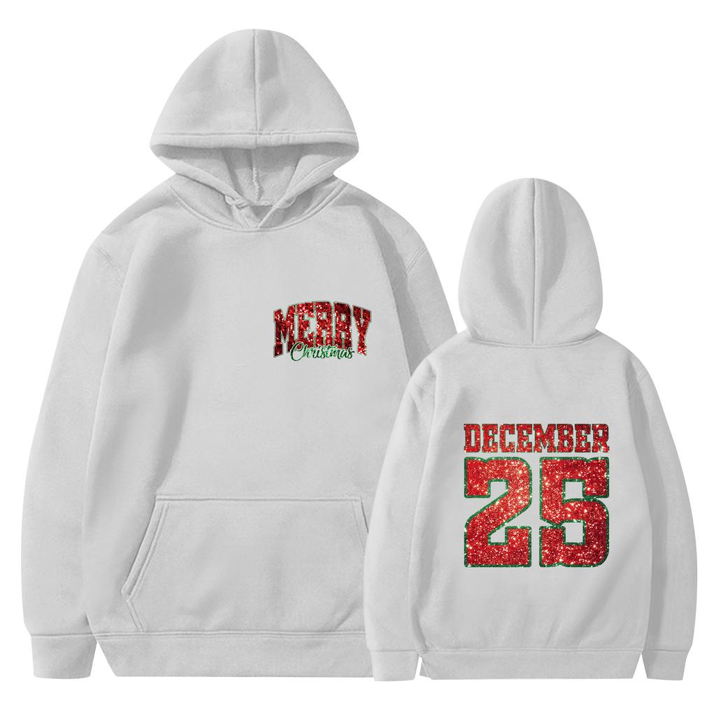 Women's Christmas Hoodie, Fun and Cute, Christmas Holiday Sweatshirt Pullover