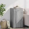VidaXL Buffet Sonoma Grey 50x42.5x93 Cm Engineered Wood, Cabinet, Sideboard, Storage Cabinet, Cupboard, 846297