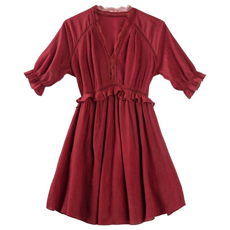 

Женская одежда больших размеров для путешествий, отпуска, модная, ветрозащитная, оверсайз Wine Red Plus size XL