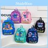 Cute Lilo Angel Beach Frog Cartoon Printed Children Backpack For Daily