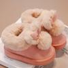 Girls' Snow-resistant Snow Boots Large Cotton Warm Short Boots Plus Velvet and Thick Cotton Boots