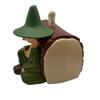 Used Moomin Kirikabu Table Clock Snufkin Talking Alarm Clock