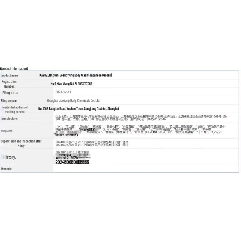 Koyuran Japanischer Garten Duschgel