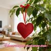 Ornamenti a forma di cuore, decorazioni da appendere per San Valentino, matrimonio, anniversario, festa, casa, aula.