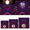 Witchcraft Deck Cloth Wall Decoration Tarots Card Tablecloth Square Divinations Tapestry  Divinations Card Mat Enduring