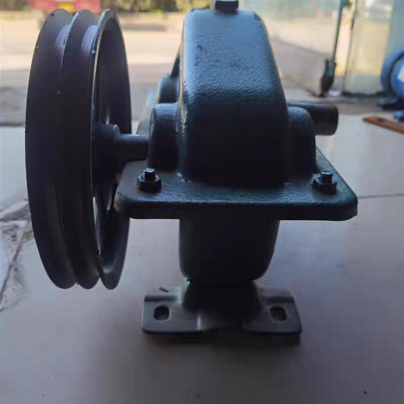 JZM Concrete Small Round Tank Drum Mixer - Variable Speed Gear Reducer and Accessories