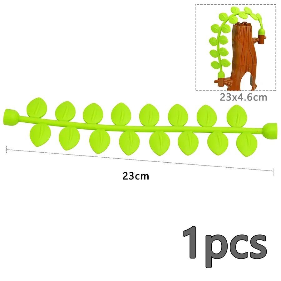 

Строительный блок большого размера, растение, фрукты, аксессуары, цветок, трава, пень, украшение, ферма, совместимые большие тарелки, кирпичные игрушки Duploes