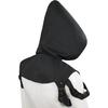 Gothic Punk Hood Cape Cowl Scarf Halloween Hat Adult Cosplay Assassin Devil Witch Costume Horror Accessory For Men Women Black
