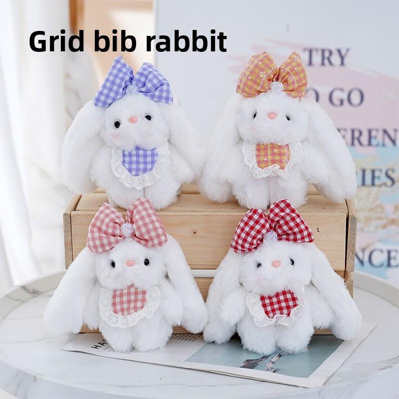 Plush Bunny Keychain With Cartoon Design For Women And Men Gift