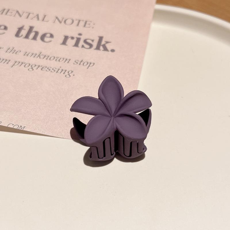 Plumeria Candy Color Fairy Hair Clip - Elegant Shark Clip Accessory