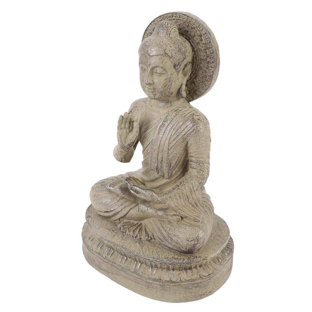 Zen Statue Home Decor Garden Decorative Figurine Vintage Style Ornament Living Room Porch Resin Crafts Type 2