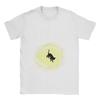 Men's T-Shirt Flowing Movie Cat Leisure Pure Cotton Tee Short Sleeve Cartoon Animated Movie T Shirts Crewneck Clothing Adult