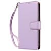 For iPhone 16 Pro Max Case RFID Blocking PU Leather Wallet Flip Phone Cover with Wrist Strap