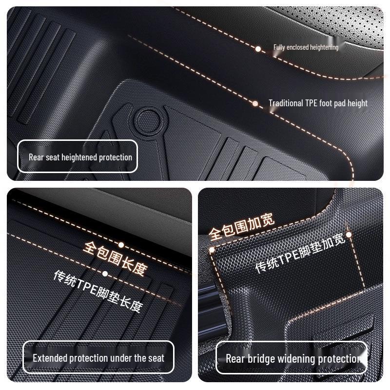 Toyota Corolla Rui Fang TPE Silk Coil Full Coverage Car Mats for Driver's Seat