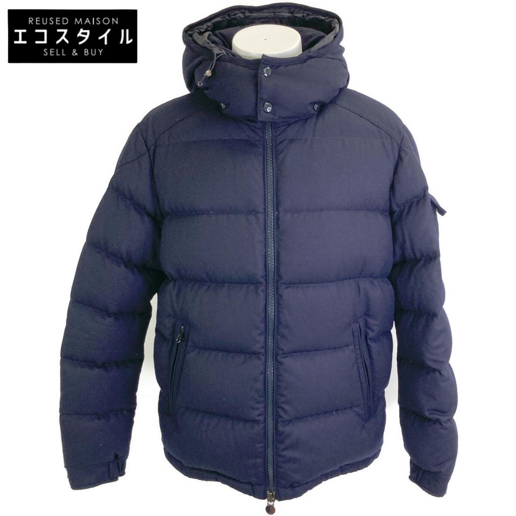 Moncler Montgenevre Down Jacket 5 NavyUsed