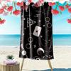 Harry Potter Print Beach Towel, Large Soft Quick Dry Towel for Beach Camping Swimming