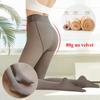 Women Winter Warm Leggings Translucent Pantyhose Fleece Tights Ladies Thermal Wool Sock Pants Elastic Sexy High Waist Stockings