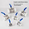 PPR Double Union Manual Hot Melt Ball Valve