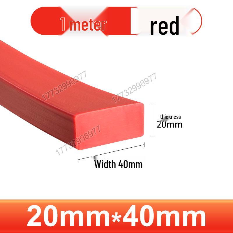 High-Temperature Resistant Transparent Silicone Rubber Sealing Strip
