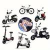 Winter Plush Handlebar Covers Warm Non Slip Gloves Mitts for Electric Scooter Motorcycle Tricycle Windproof Grip Hand Protection