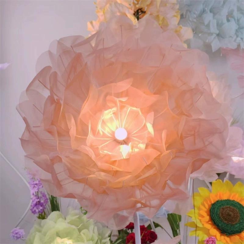 

Пион Цветок Атмосфера Цветочная Лампа Декоративный Цветок Креативный Шелковый Напольный Светильник Eugen Гостиная Готовый Продукт Чистая Ручная Работа