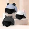 Electric Battery Car Helmet for Women In Summer Sun Protection and Hood Four Seasons Riding Helmet for Summer UV Protection Half Helmet
