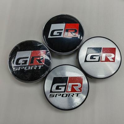 4 Pcs General Motors Wheel Hub Modification 60MM Car Wheel Hub Cover Protective Cover for GR/GR Sport/sport