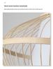 Bamboo Weave Pendant Light for Tea Room, Restaurant, or Bar – Simple Japanese Style