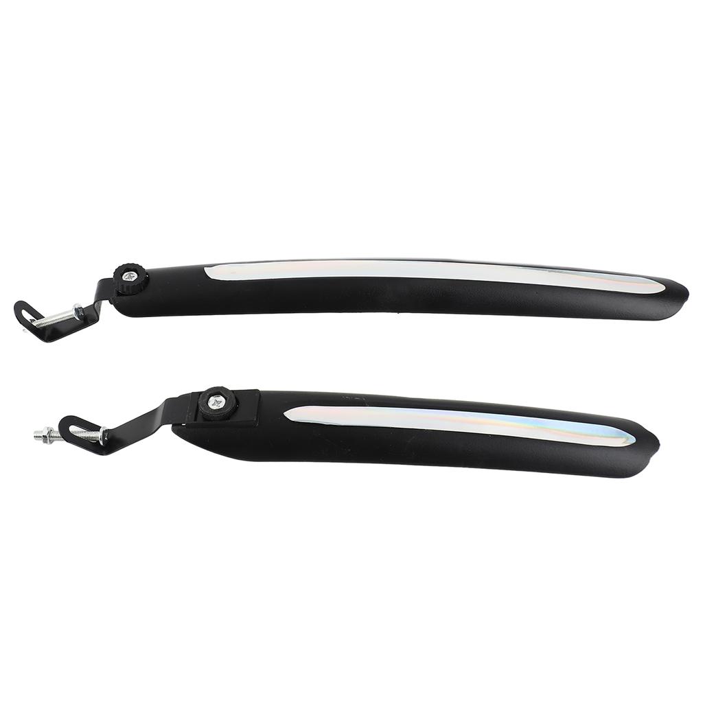 1 Ζεύγος Μπροστινό Πίσω Βουνού Δρόμου Ποδηλάτου NaΦτερό Λασπωτήρας Σετ Λασπωτήρων (λευκό)