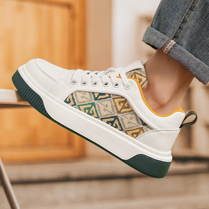 Summer New Low-top Platform Skateboard Shoes Student Sports and Leisure Shoes Printing
