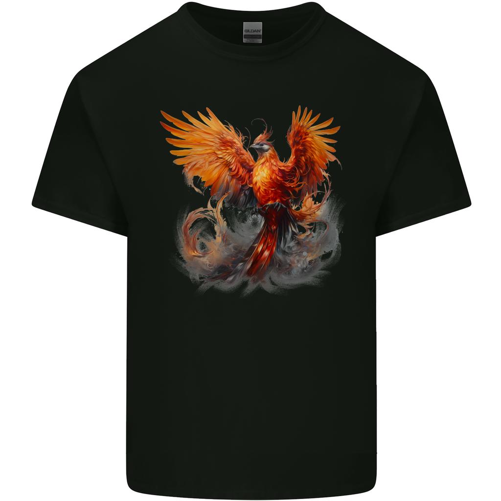 A Fantasy Phoenix Unisexs Light Cotton Tshirt