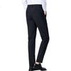 TUCANO Casual Pants for Men, Summer Ice Silk Business Fashion Dress Pants, Elastic Slim Fit Versatile Long Trousers, Men's Clothing, Black, Size 34