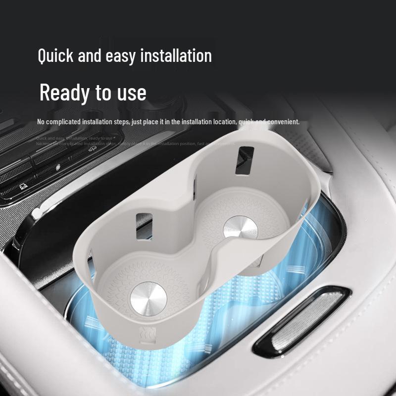 Zeekr 8X Center Console Silicone Anti-slip Cup Holder Mat for 26 Models - Car Accessory
