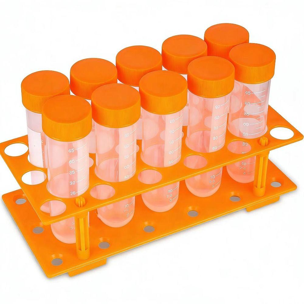 Learning Plastic Droppers Centrifuge Tube Holder Science Test Tubes Kids Test Tubes  Student Use