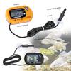 Akvarietermometer Akvarium Adsorberbar Digital Display Temperaturdetektor LCD-skärm Display Celsius Akvariumverktyg Akvatisk