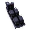 Four Button Driver Side Window Panel 840400P010 for Door Electrical Repair, Black ABS Housing for 2001-2007 Models and Daily Service
