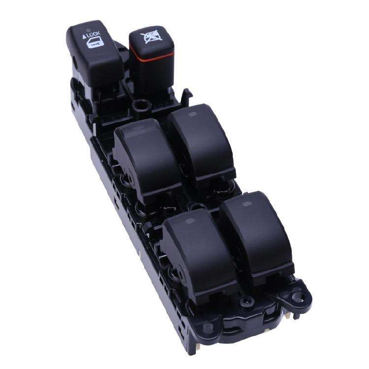 Four Button Driver Side Window Panel 840400P010 for Door Electrical Repair, Black ABS Housing for 2001-2007 Models and Daily Service